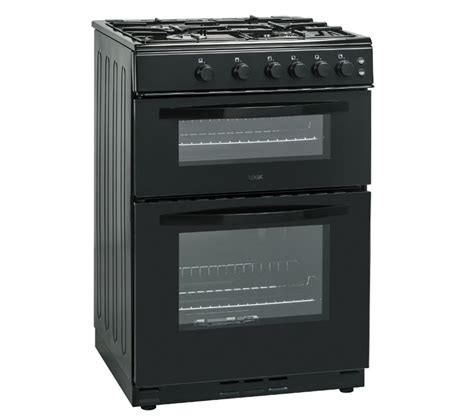 logik lftg60b16 gas cooker - black